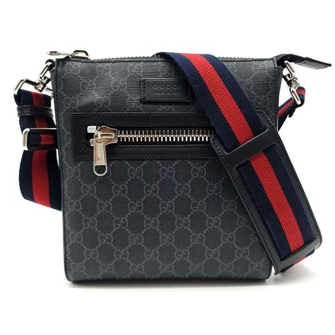 gucci bengal gg supreme print messenger bag|gg black small Messenger bag.